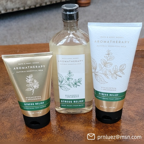 Bath Body Works Aromatherapy Stress Relief Eucalyptus